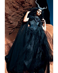Maleficent Curvella Waist Training Corset
