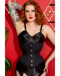 Artemis Corset Designed by Lucy's Corsetry Hourglass Silhouette in Black